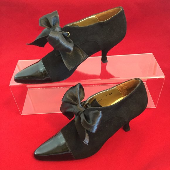 Kenneth Cole Suede & Patent Leather Pumps NEW - Picture 14 of 14